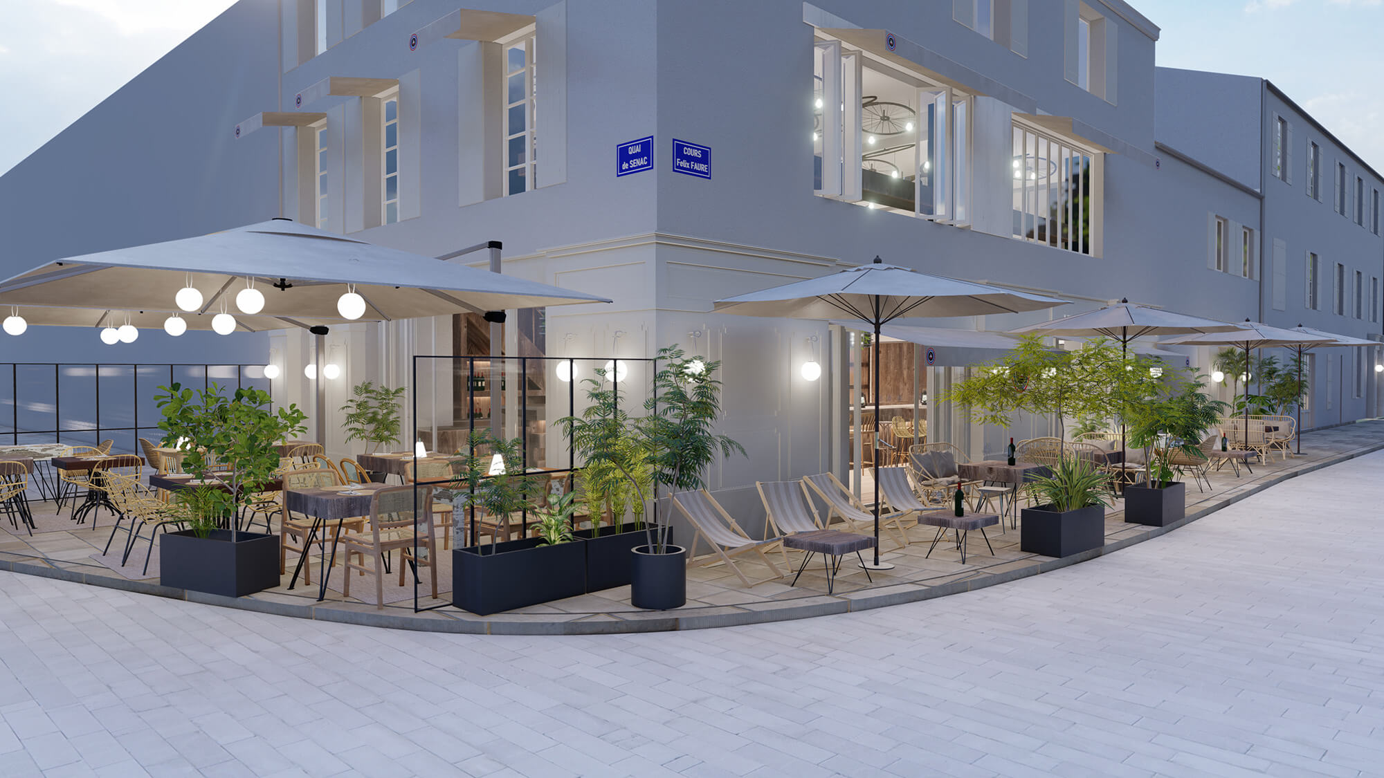 Extérieur Hôtel Le Français