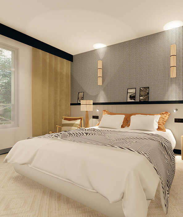 Les<br />
CHAMBRES